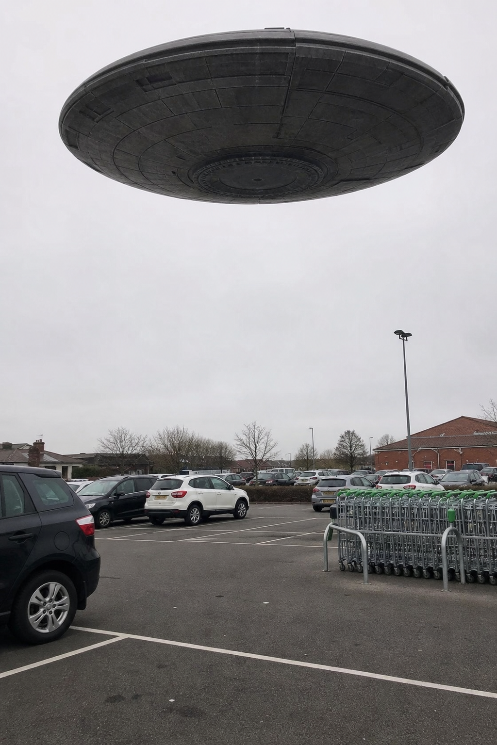 UFO Overhead example frame
